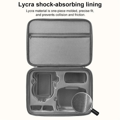 For DJI Flip BRDRC Drone Portable Case Single Shoulder Messenger Bag Handbag(Grey) by BRDRC