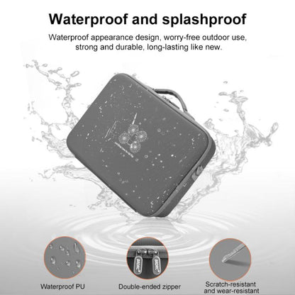 For DJI Flip BRDRC Drone Portable Case Single Shoulder Messenger Bag Handbag(Grey) by BRDRC