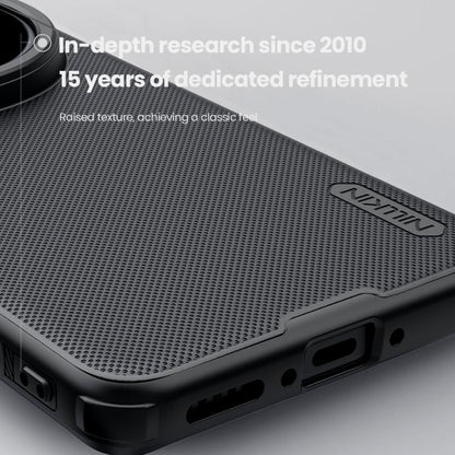 For vivo X200 Ultra NILLKIN Frosted Shield Pro PC + TPU Phone Case(Black) by NILLKIN