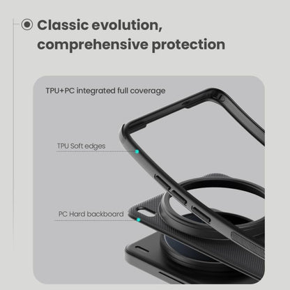 For vivo X200 Ultra NILLKIN Frosted Shield Pro PC + TPU Phone Case(Black) by NILLKIN