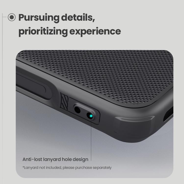 For vivo X200 Ultra NILLKIN Frosted Shield Pro PC + TPU Phone Case(Black) by NILLKIN