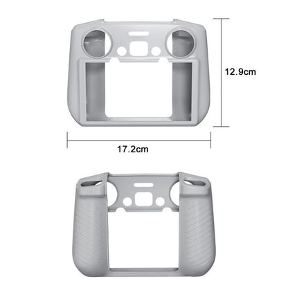 For DJI RC 2 BRDRC Remote Control Shockproof Anti-scratch Silicone Case(Black) by BRDRC