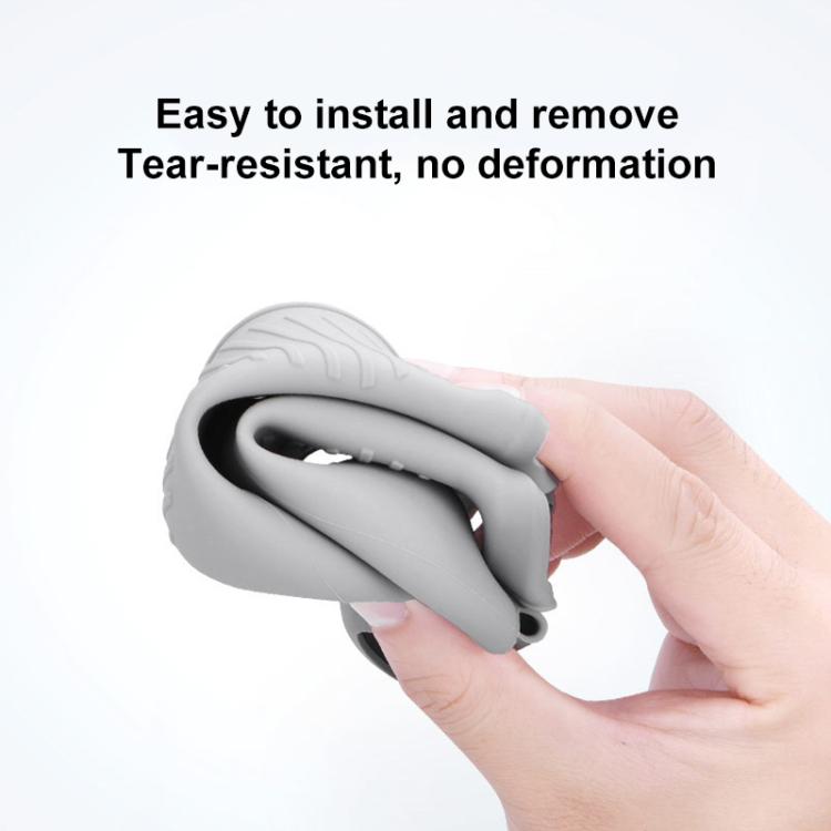 For DJI RC 2 BRDRC Remote Control Shockproof Anti-scratch Silicone Case(Black) by BRDRC