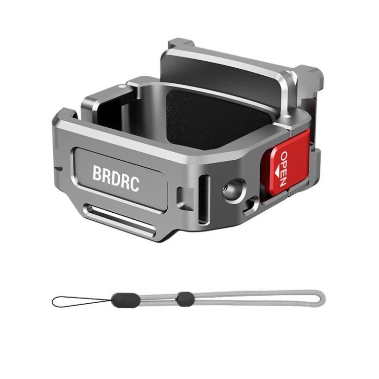 For DJI Osmo Pocket 3 BRDRC Quick Assembly Multi-function Cold Shoe Extension Mount(Dark Grey) by BRDRC