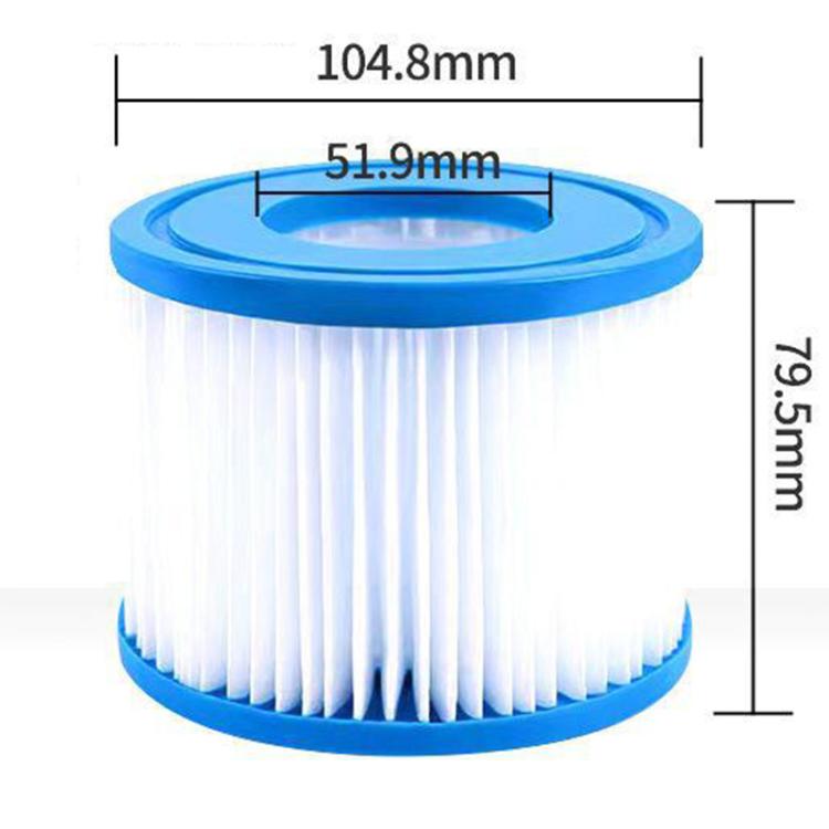 For Bestway VI HEPA Inflatable Swimming Pool Filter(White) by bashfashion