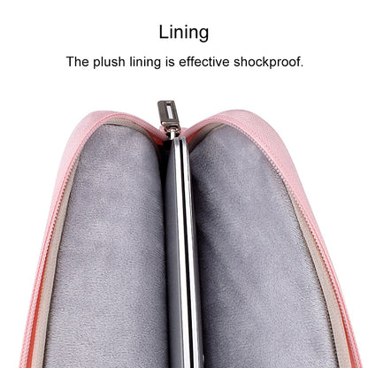 ST08 Handheld Briefcase Carrying Storage Bag without Shoulder Strap for 14.1 inch Laptop(Grey) by bashfashion