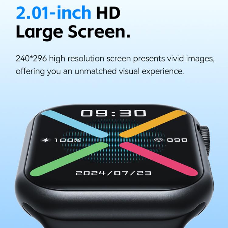 WK WH-08 Dreamer S Smart Watch, 2.01 inch Screen, Support BT Call(Black) by WK