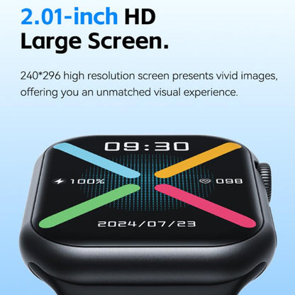 WK WH-08 Dreamer S Smart Watch, 2.01 inch Screen, Support BT Call(Black) by WK