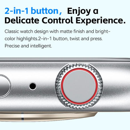 WK WH-08 Dreamer S Smart Watch, 2.01 inch Screen, Support BT Call(Black) by WK