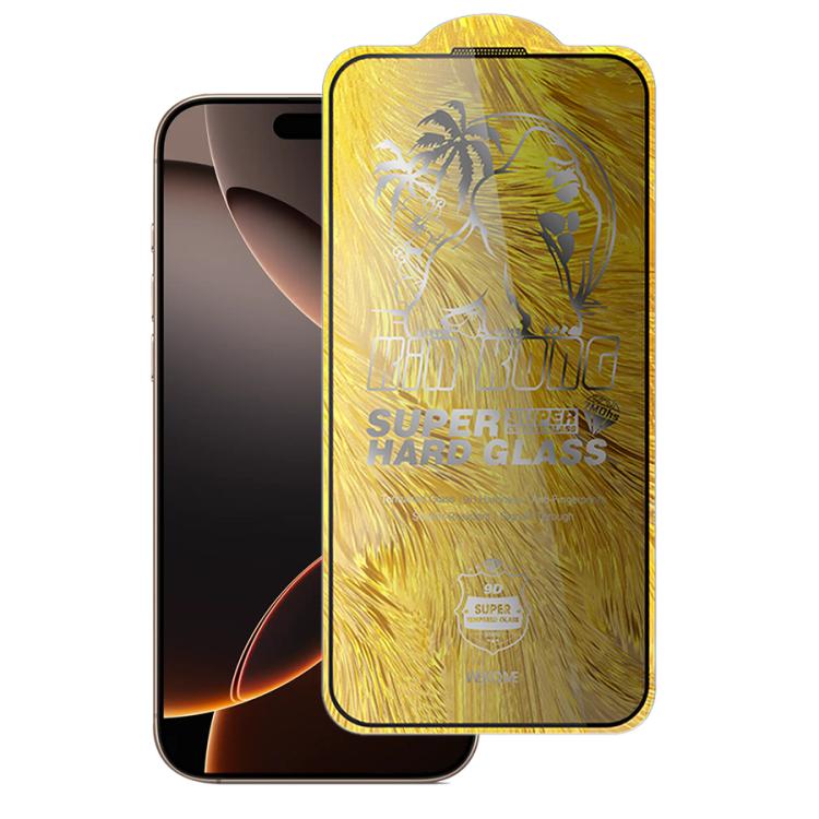 For iPhone 16 Pro WK WTP-104 Jungle Series Kinkong Kyanite Ultra-hard 9D Curved Privacy Aluminum Glass Film by WK