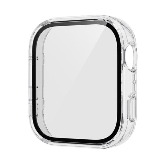 For Huawei Watch Fit 4 Tempered Film Integrated PC Watch Protective Case(Transparent) by bashfashion