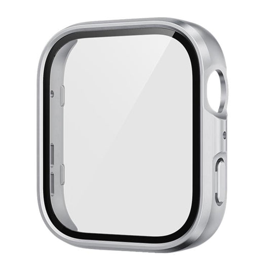 For Huawei Watch Fit 4 Tempered Film Integrated PC Watch Protective Case(Silver) by bashfashion