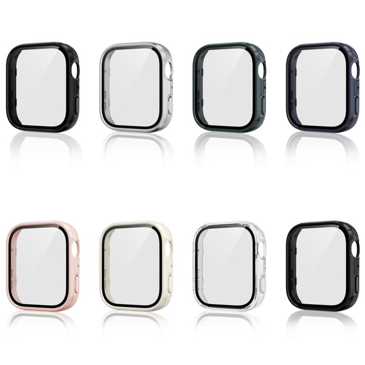 For Huawei Watch Fit 4 Tempered Film Integrated PC Watch Protective Case(Transparent) by bashfashion