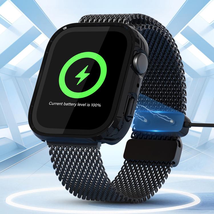 For Huawei Watch Fit 4 Tempered Film Integrated PC Watch Protective Case(Transparent) by bashfashion