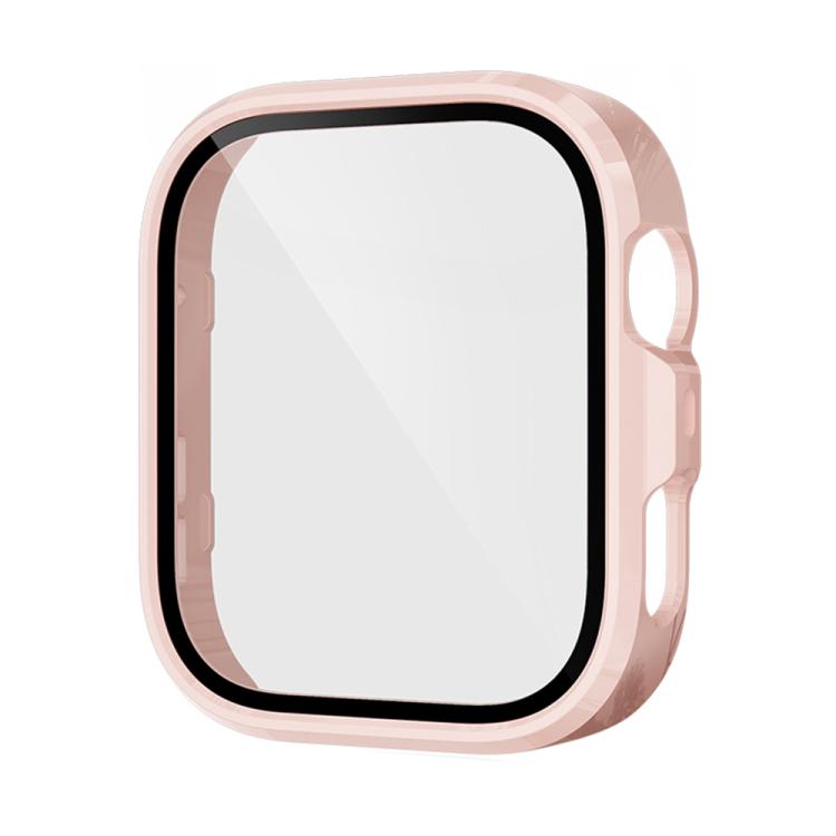 For Huawei Watch Fit 4 Pro Tempered Film Integrated PC Watch Protective Case(Pink) by bashfashion