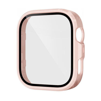 For Huawei Watch Fit 4 Pro Tempered Film Integrated PC Watch Protective Case(Pink) by bashfashion