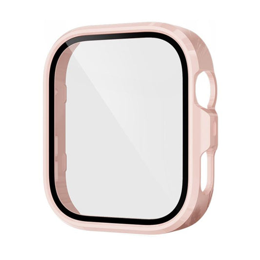 For Huawei Watch Fit 4 Pro Tempered Film Integrated PC Watch Protective Case(Pink) by bashfashion