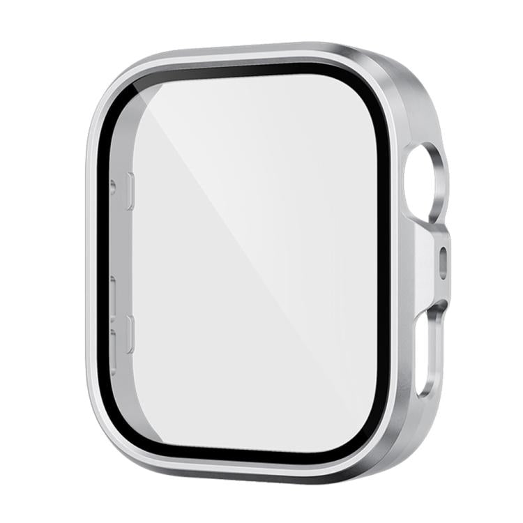 For Huawei Watch Fit 4 Pro Tempered Film Integrated PC Watch Protective Case(Silver) by bashfashion