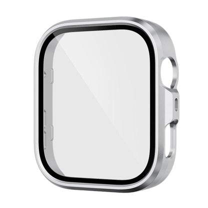 For Huawei Watch Fit 4 Pro Tempered Film Integrated PC Watch Protective Case(Silver) by bashfashion
