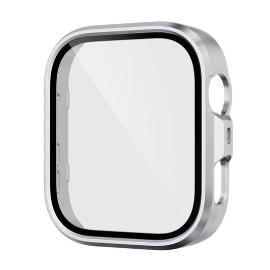 For Huawei Watch Fit 4 Pro Tempered Film Integrated PC Watch Protective Case(Silver) by bashfashion