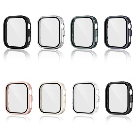 For Huawei Watch Fit 4 Pro Tempered Film Integrated PC Watch Protective Case(Ivory White) by bashfashion