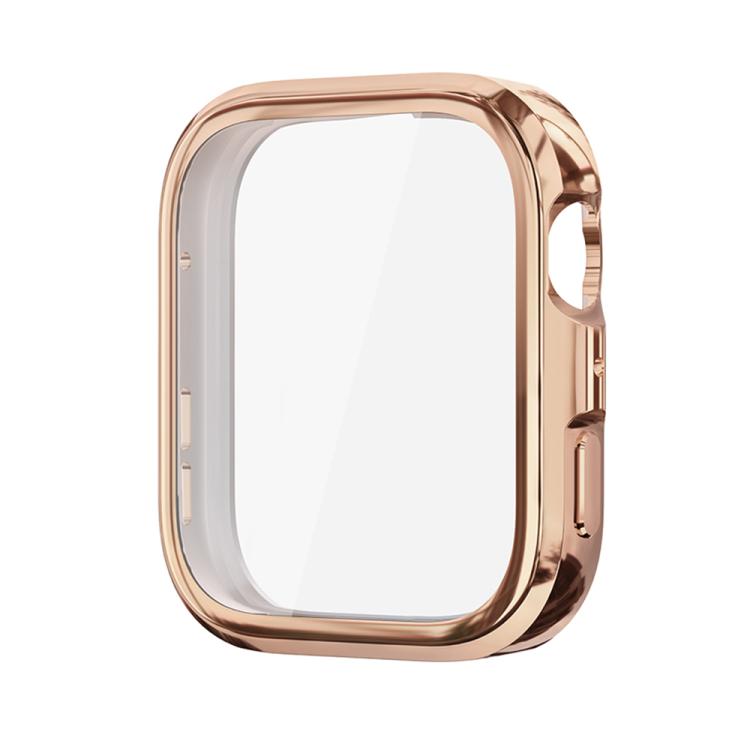For Huawei Watch Fit 4 Electroplated TPU Full Coverage Watch Protective Case(Rose Gold) by bashfashion
