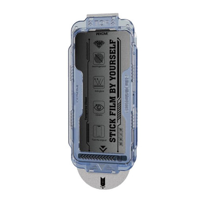 For iPhone 12 Pro Max WK WTP-118 Easy Install 6D Curved Ultra-Fine Edge Frosted Privacy Tempered Glass Film by WK