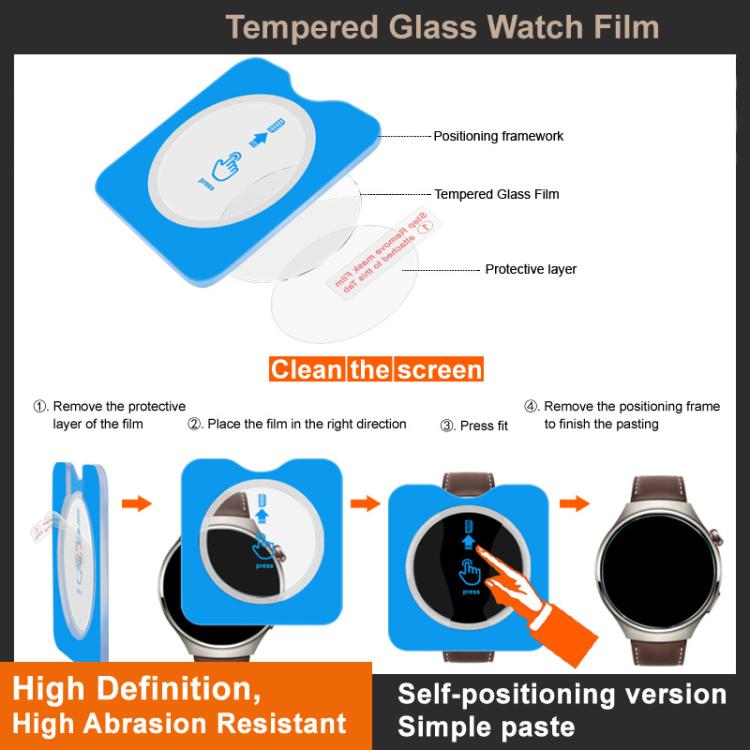For Honor ROSSINI 2e imak Tempered Glass Watch Film, Self-positioning Version by imak