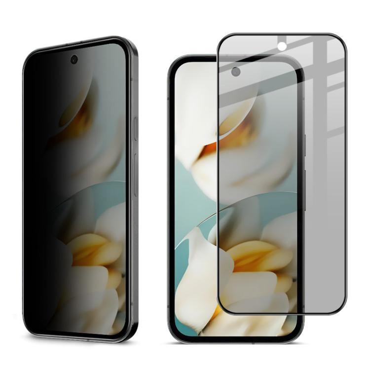 For Google Pixel 9a imak HD Full Screen Privacy Tempered Glass Protective Film by imak