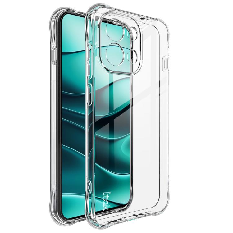 For OnePlus 13T imak Shockproof Airbag TPU Phone Case(Transparent) by imak