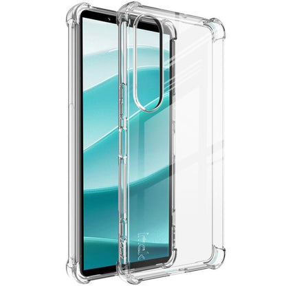 For Sony Xperia 1 VII imak Shockproof Airbag TPU Phone Case(Transparent) by imak