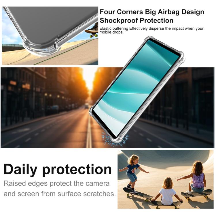 For Sony Xperia 1 VII imak Shockproof Airbag TPU Phone Case(Transparent) by imak