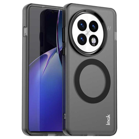 For OnePlus 13 IMAK Candy Series Shockproof MagSafe Phone Case(Black) by imak