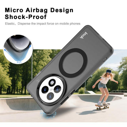 For OnePlus 13 IMAK Candy Series Shockproof MagSafe Phone Case(Black) by imak