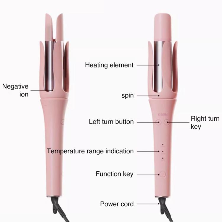 K-SKIN K3 Automatic Electric Hair Curler Iron Hair Styling Tool(EU Plug) by K-SKIN