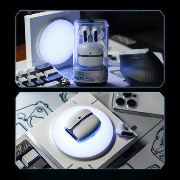 Langsdom TG12 ENC Noise Reduction Wireless Bluetooth Earphone(White) by Langsdom