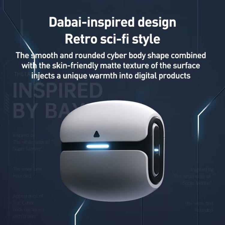 Langsdom TG12 ENC Noise Reduction Wireless Bluetooth Earphone(White) by Langsdom