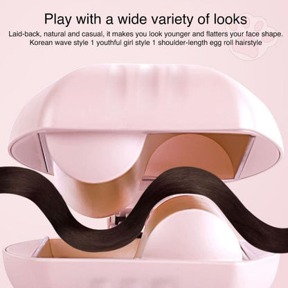 K-SKIN KD885 Negative Ion Electric Hair Curler Iron Hair Styling Tool(UK Plug Pink) by K-SKIN