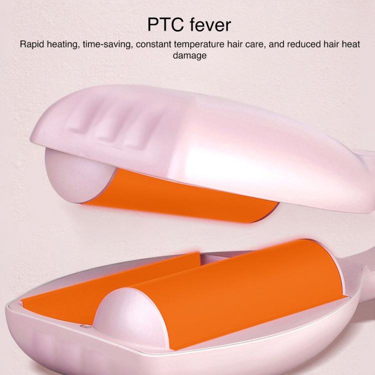 K-SKIN KD885 Negative Ion Electric Hair Curler Iron Hair Styling Tool(UK Plug Pink) by K-SKIN