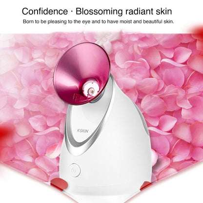 K-SKIN KD2331A Nano Ions Hot Spray Face Steamer Moisturizing Skin Beauty Device(EU Plug) by K-SKIN