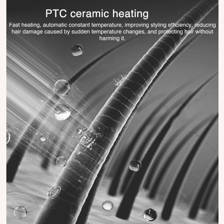 K-SKIN KD3800 PTC Heating Hair Straightening Curler Comb Iron(US Plug) by K-SKIN