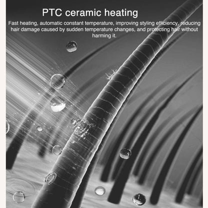 K-SKIN KD3800 PTC Heating Hair Straightening Curler Comb Iron(US Plug) by K-SKIN