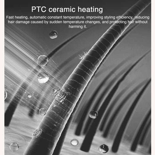 K-SKIN KD3800 PTC Heating Hair Straightening Curler Comb Iron(US Plug) by K-SKIN