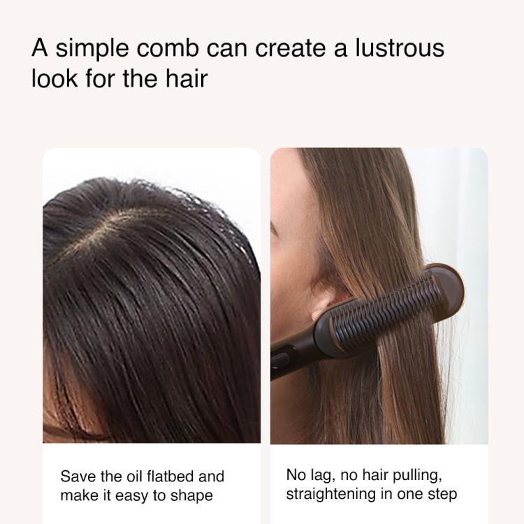 K-SKIN KD3800 PTC Heating Hair Straightening Curler Comb Iron(EU Plug) by K-SKIN