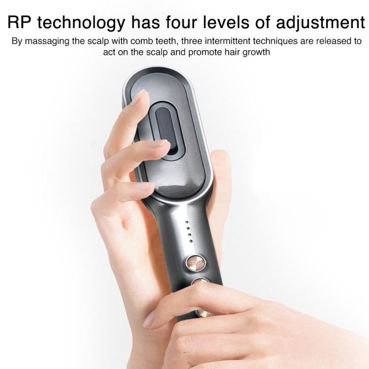 K-SKIN KD3806 EMS Micro-current IPL Hair Care Massage Comb(Grey) by K-SKIN