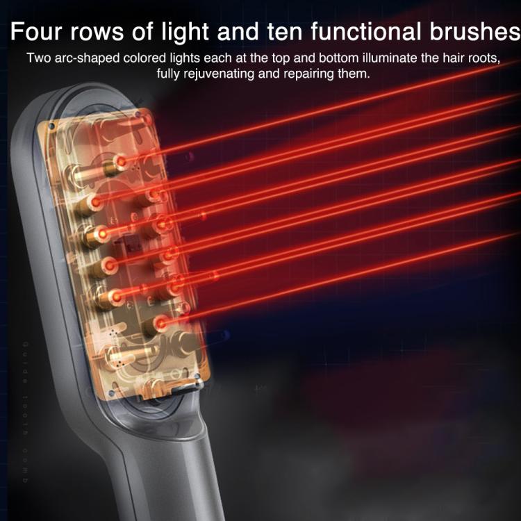 K-SKIN KD3806 EMS Micro-current IPL Hair Care Massage Comb(White) by K-SKIN