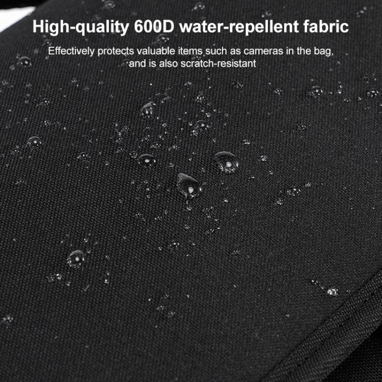 CADeN D27-1 Portable Digital Camera Bag with Strap, Size:26 x 21 x 15cm Grey by CADeN