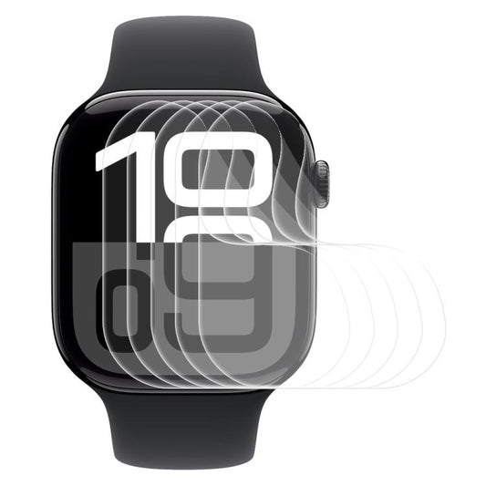 For Apple Watch Series 11 / 10 46mm 5pcs xDfind Soft Hydrogel Film Full Cover Front Protector by xDfind