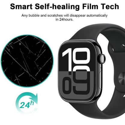 For Apple Watch Series 11 / 10 46mm 5pcs xDfind Soft Hydrogel Film Full Cover Front Protector by xDfind