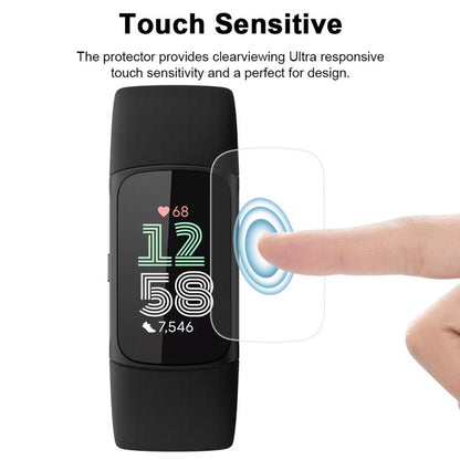 For Fitbit Charge 6 5pcs xDfind Soft Hydrogel Film Full Cover Front Protector by xDfind